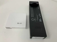 Apple watch 7 nike gps, 45 mm aluminium starlight with pure platinum/black sport band mkna3nf/a (2x) - afbeelding 6 van  6