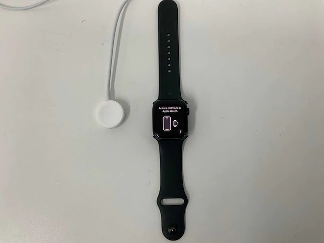 Apple watch a2770 series 8 41mm gps aluminium midnight - afbeelding 1 van  3