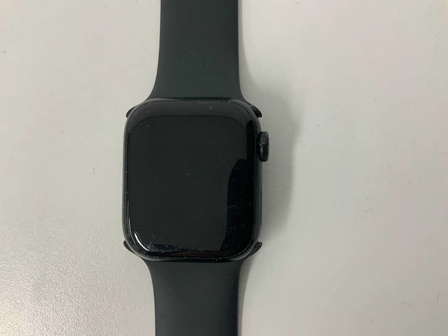 Apple watch a2770 series 8 41mm gps aluminium midnight - afbeelding 2 van  5