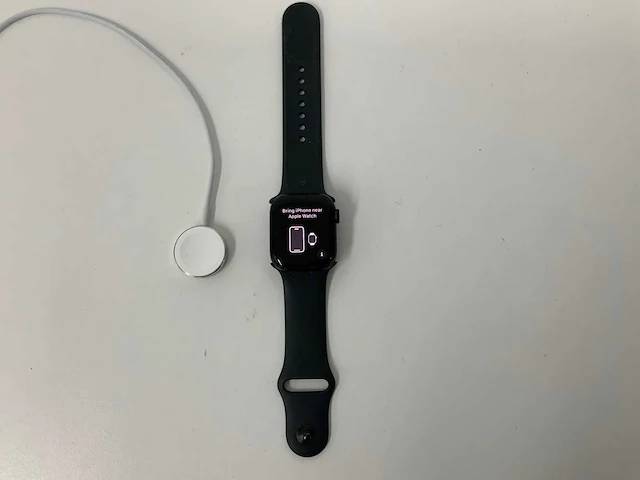 Apple watch a2770 series 8 41mm gps aluminium midnight - afbeelding 1 van  5