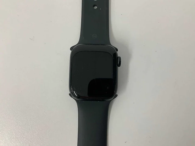 Apple watch a2770 series 8 41mm gps aluminium midnight - afbeelding 2 van  5