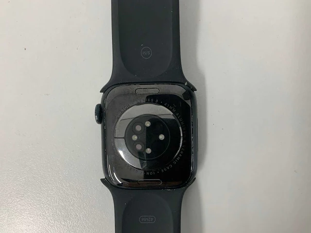 Apple watch a2770 series 8 41mm gps aluminium midnight - afbeelding 5 van  5