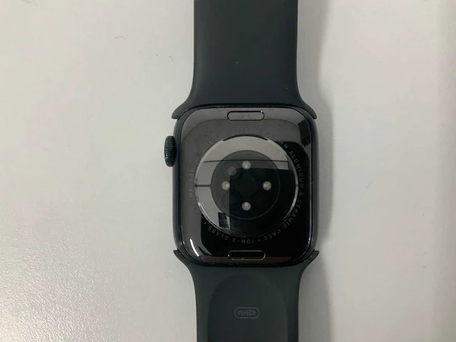 Apple watch a2770 series 8 41mm gps aluminium midnight - afbeelding 5 van  5