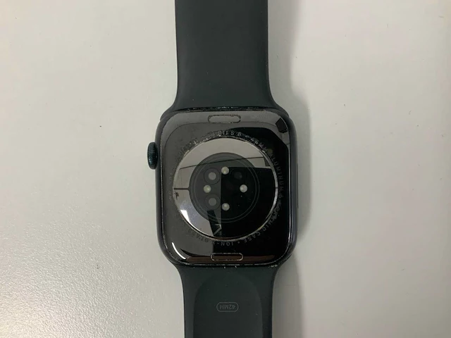 Apple watch a2771 series 8 45mm gps aluminium midnight - afbeelding 5 van  5