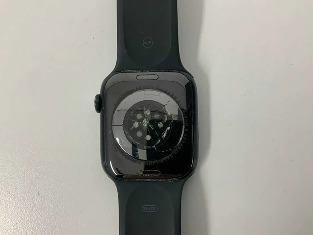 Apple watch a2771 series 8 45mm gps aluminium midnight - afbeelding 5 van  5