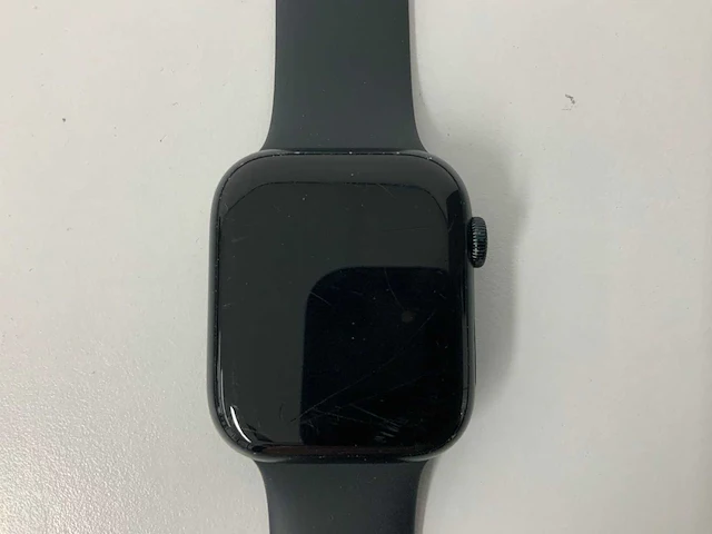 Apple watch a2771 series 8 45mm gps aluminium midnight - afbeelding 2 van  5