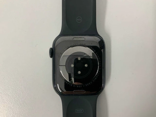 Apple watch a2771 series 8 45mm gps aluminium midnight - afbeelding 5 van  5