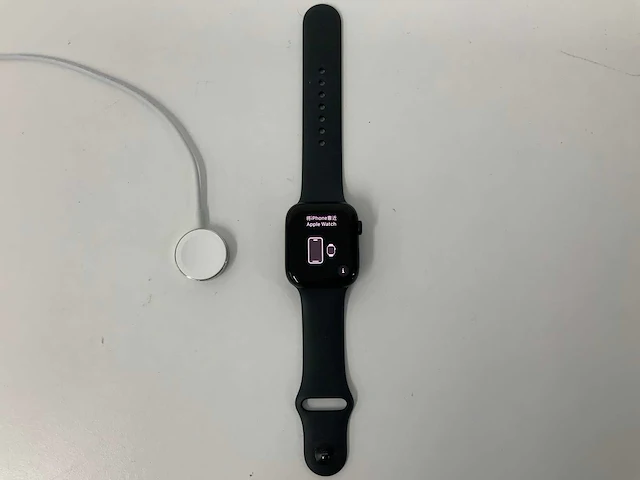Apple watch a2771 series 8 45mm gps aluminium midnight - afbeelding 1 van  5