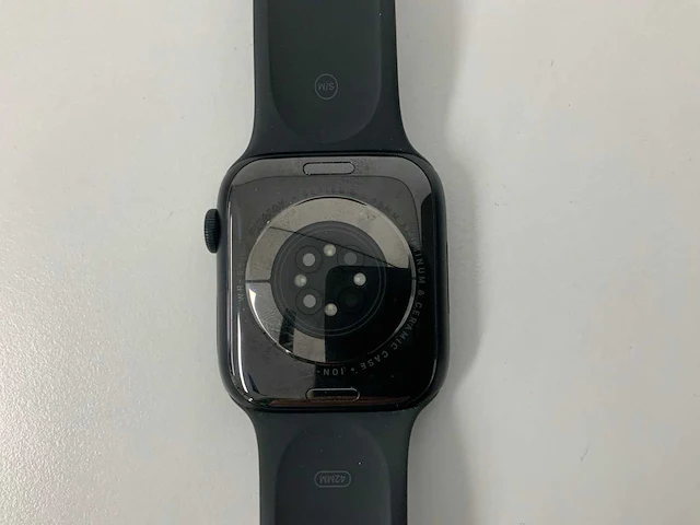 Apple watch a2771 series 8 45mm gps aluminium midnight - afbeelding 5 van  5
