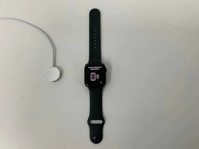 Apple watch a2771 series 8 45mm gps aluminium midnight - afbeelding 1 van  5