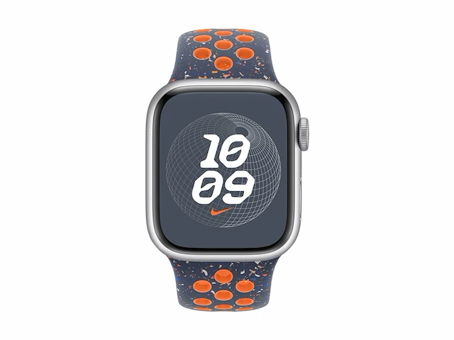 Apple watch blue flame nike sport band 41mm m/l - afbeelding 2 van  2