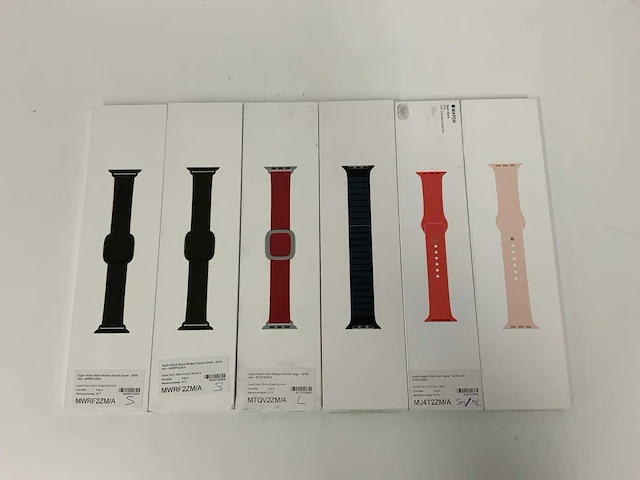 Apple watch buckle/sport band 40/42mm verschillende kleuren (6x) - afbeelding 1 van  1
