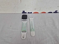 Apple watch se 2024 40mm starlight aluminium case with starlight sport band - m/l - afbeelding 2 van  2