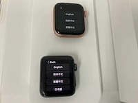 Apple watch series 5 (gps, 40 mm) aluminium case gold with sand pink sports band mwv72nf/a (2x) - afbeelding 3 van  8