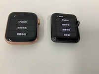 Apple watch series 5 (gps, 40 mm) aluminium case gold with sand pink sports band mwv72nf/a (2x) - afbeelding 4 van  8