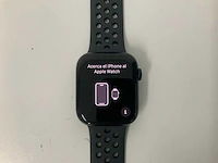 Apple watch series 8 45mm gps midnight aluminium with nike sport band black - afbeelding 2 van  5