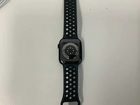 Apple watch series 8 45mm gps midnight aluminium with nike sport band black - afbeelding 5 van  5
