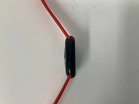 Apple watch series 8 45mm gps midnight aluminium with red sport band - afbeelding 3 van  5
