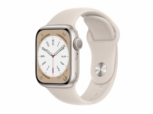 Apple watch series 8 oled 41 mm 4g beige gps - afbeelding 1 van  2