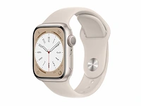 Apple watch series 8 oled 41 mm 4g beige gps - afbeelding 1 van  2