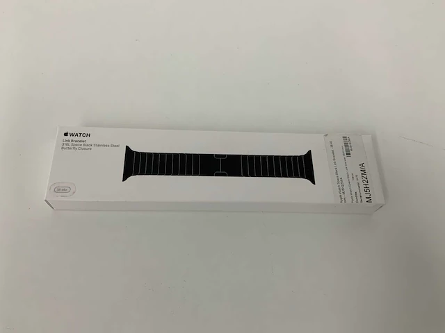 Apple watch space black link bracelet stainless steel 38/40mm - mj5h2zm/a - afbeelding 1 van  2