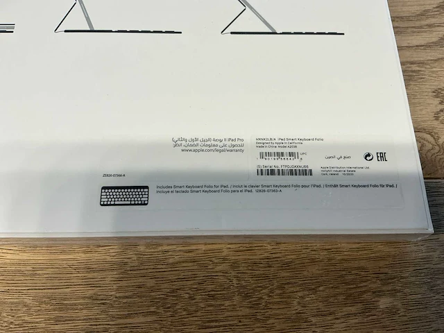 Applesmart folio keyboard for ipad pro 11'' (1st / 2nd generation) - afbeelding 6 van  6