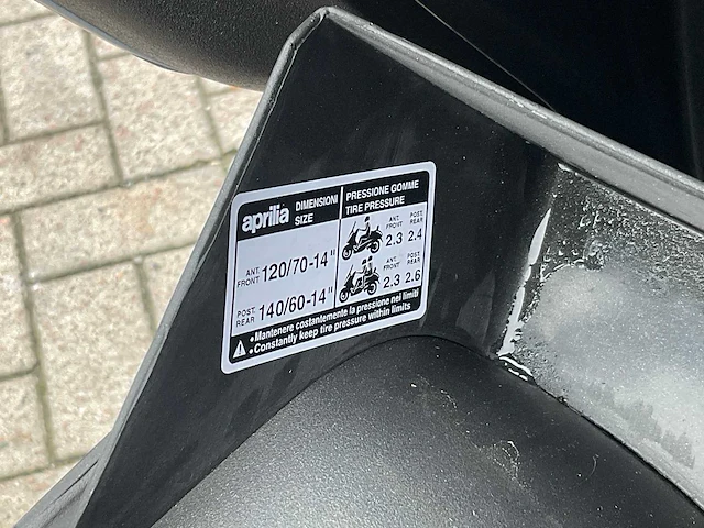 Aprilia scooter atlantic 500 sprint motorfiets - afbeelding 5 van  14