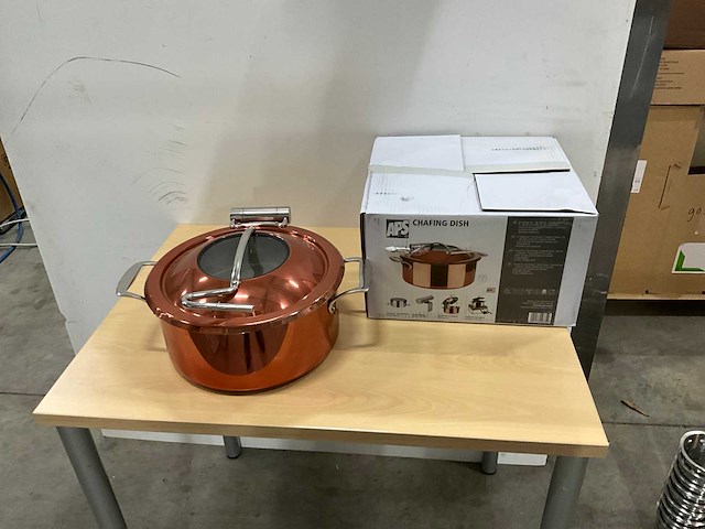 Aps ronde chaving dishes (4x) - afbeelding 1 van  7