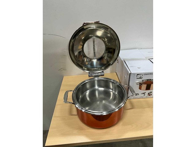 Aps ronde chaving dishes (4x) - afbeelding 2 van  7