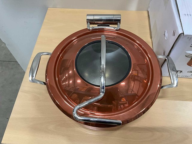 Aps ronde chaving dishes (4x) - afbeelding 5 van  7