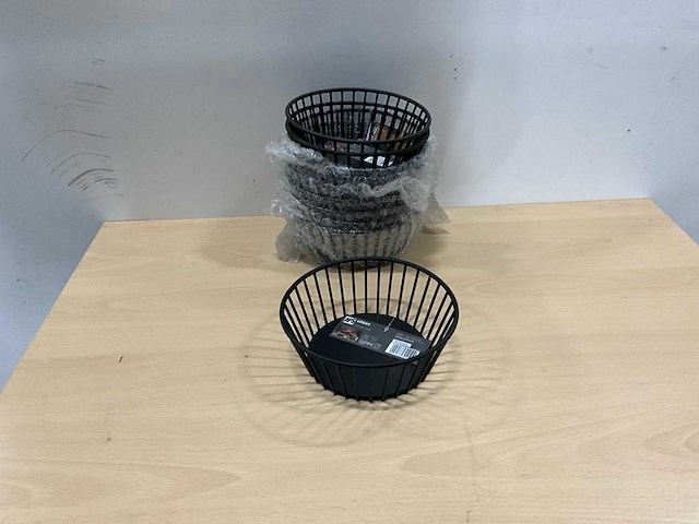 Aps urban metalen mandjes (10x) - afbeelding 1 van  6