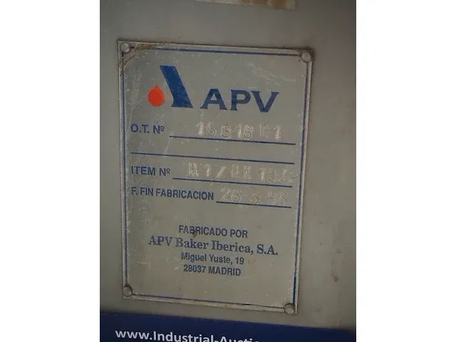 Apv baker iberica, s.a. - afbeelding 8 van  8