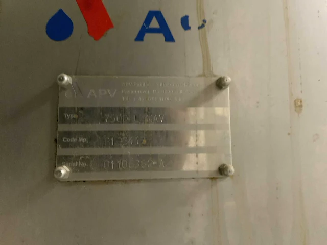 Apv roestvaststalen gisttank (2x) - afbeelding 4 van  9