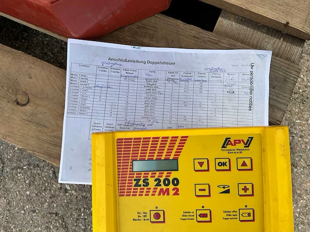 Apv zs200m2 zaaimachine - afbeelding 3 van  11