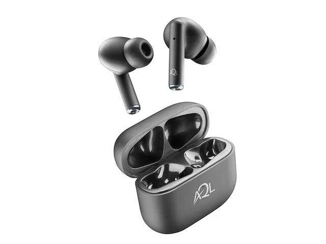 Aql road headset true wireless stereo (tws) in-ear oproepen/muziek bluetooth zwart - afbeelding 1 van  2