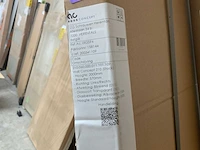 Aqua concept douchewand transparant 57cm. - afbeelding 4 van  4