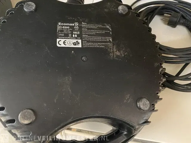 Aqua eco max o vijverpomp oase, 6500 - afbeelding 2 van  3