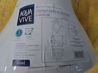 Aqua vive - blavet - toilet - afbeelding 4 van  4