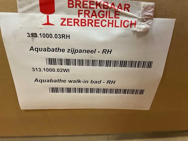 Aquabathe rechts instapbad - afbeelding 3 van  3
