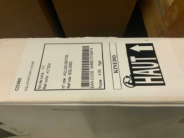 Aquafactory noir cd360 regen doucheset - afbeelding 3 van  3