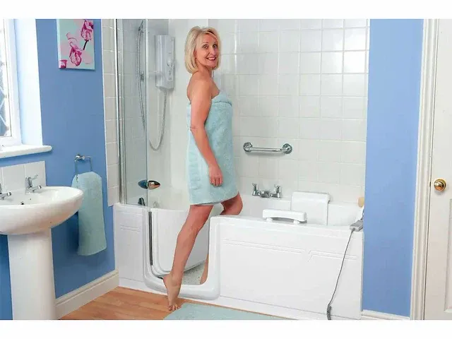 Aquamarina instapbad met lift - afbeelding 1 van  3