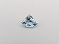 Aquamarine - fancy step cut - 1.21cts, blauw - afbeelding 1 van  5
