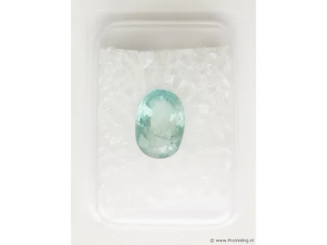 Aquamarine 1.09ct gra certified - afbeelding 2 van  8