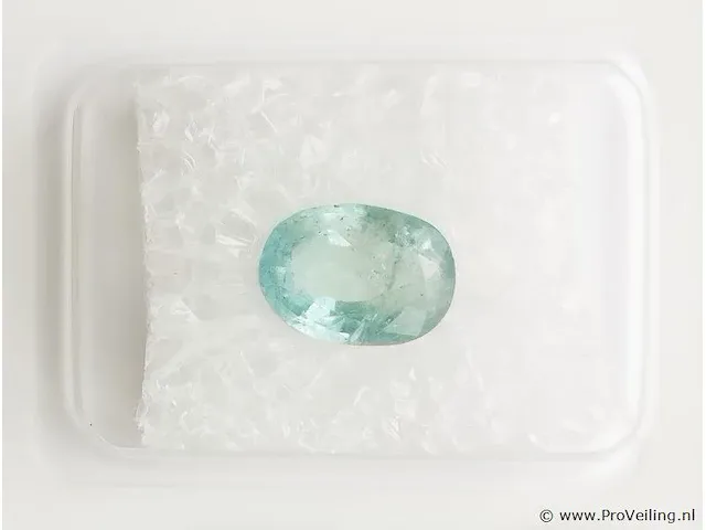 Aquamarine 1.09ct gra certified - afbeelding 3 van  8
