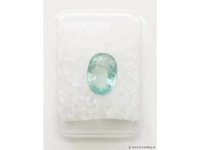 Aquamarine 1.09ct gra certified - afbeelding 4 van  8
