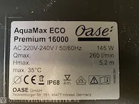 Aquamax eco premium 16000 vijverpomp oase, 16000 l/h - afbeelding 3 van  3