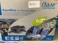 Aquamax eco premium 8000 vijverpomp oase, 8000 l/h