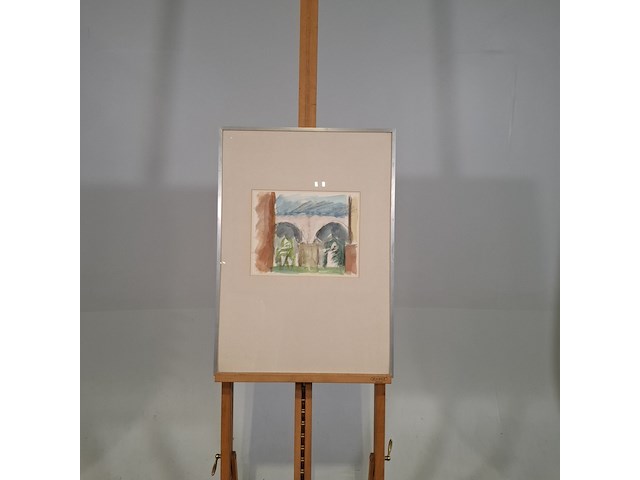 Aquarel, 1980 - afbeelding 1 van  6