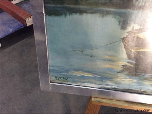 Aquarel boot - afbeelding 3 van  3