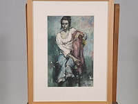 Aquarel, c. van der veer - afbeelding 1 van  9